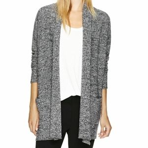 Aritzia cashmere dark gray cardigan